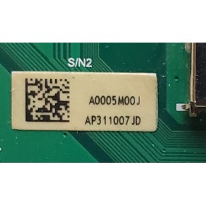 MAIN PARA SMART TV VIZIO ORIGINAL NUMERO DE PARTE V505-H19 / TD.MT5691T.U762 / A0005M00J / M0005B10R / AY323606JT / PANEL V500DJ6-D03 / MODELO V505-H19 LIAIZBNW / V505-H19